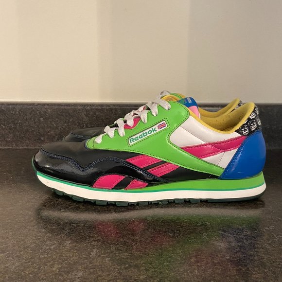 Reebok x Rolland Berry Classic Sneakers - Size 8.5 - Picture 4 of 8